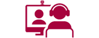 Virtual or Webinar Training icon